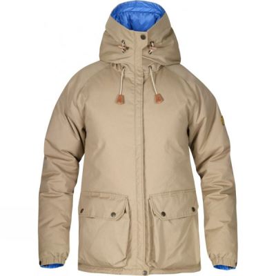 Chaquetas Fjallraven Down No. 16 Mujer Beige - Chile UMI017643